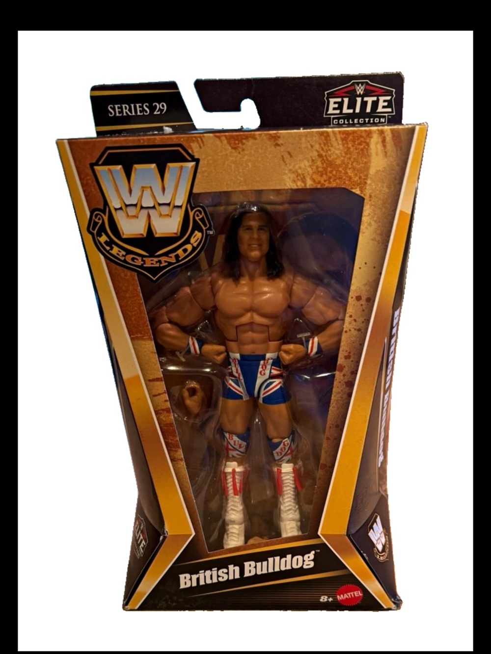 Mattel WWE Legends British Bulldog Action Figure
